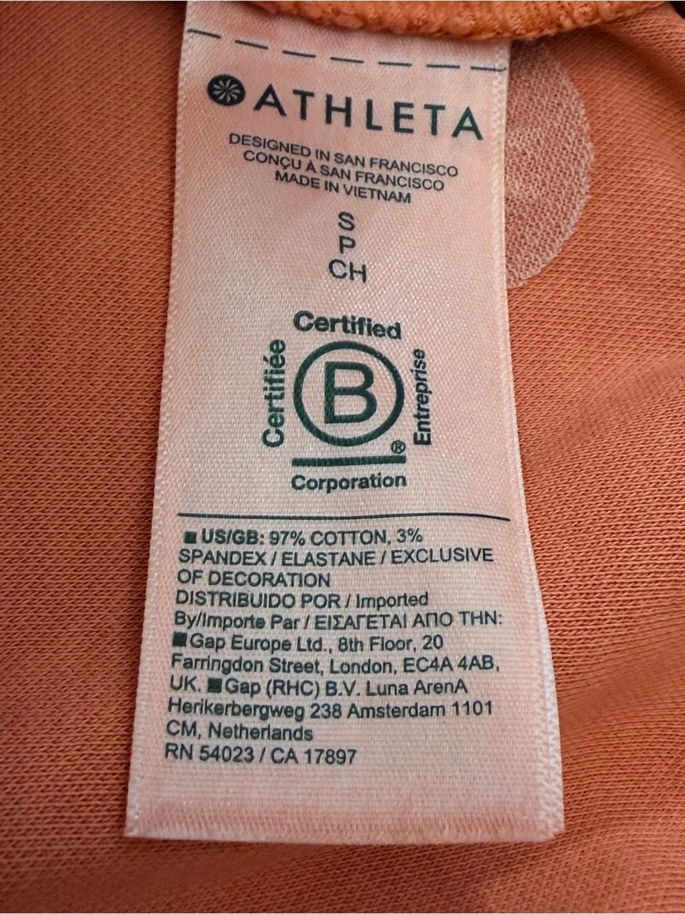 Athleta Sundown Alliance Pullover Hoodie Acapulco Orange Women’s Small